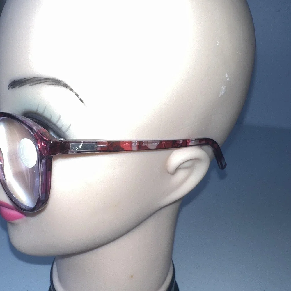 Peepers Manifest Reading Glasses +2.75 Red Tortoise Round Womens Blue Light NWT